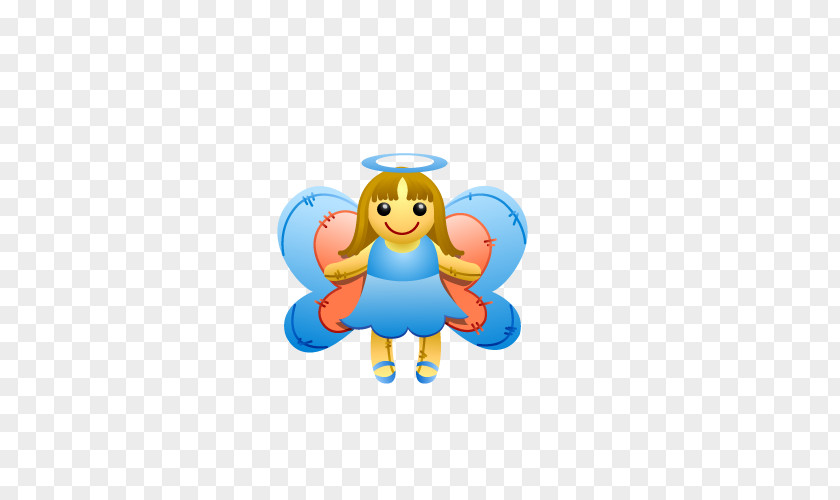 Beautiful Angel Tooth Fairy Christmas Icon PNG