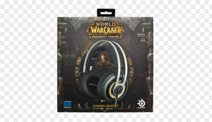 Gaming Headset With Mic Nice Headphones World Of Warcraft: Warlords Draenor Warcraft III: The Frozen Throne SteelSeries Siberia Elite PNG