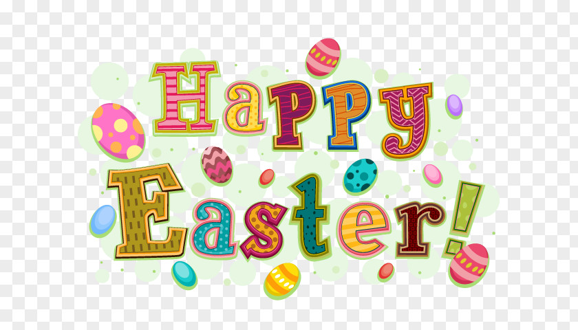 Happy Easter Flyer Bunny Clip Art PNG