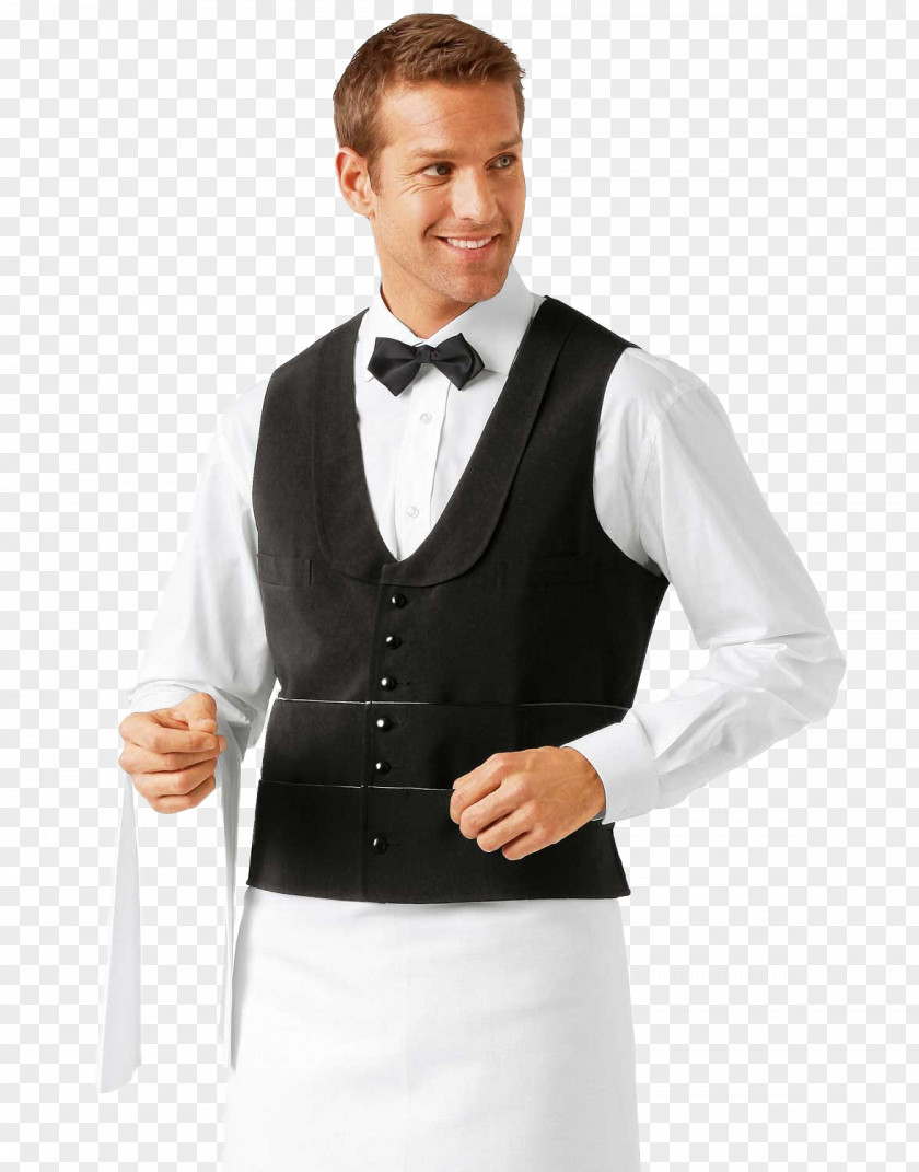Jacket Waiter Waistcoat Gilets Chef's Uniform PNG