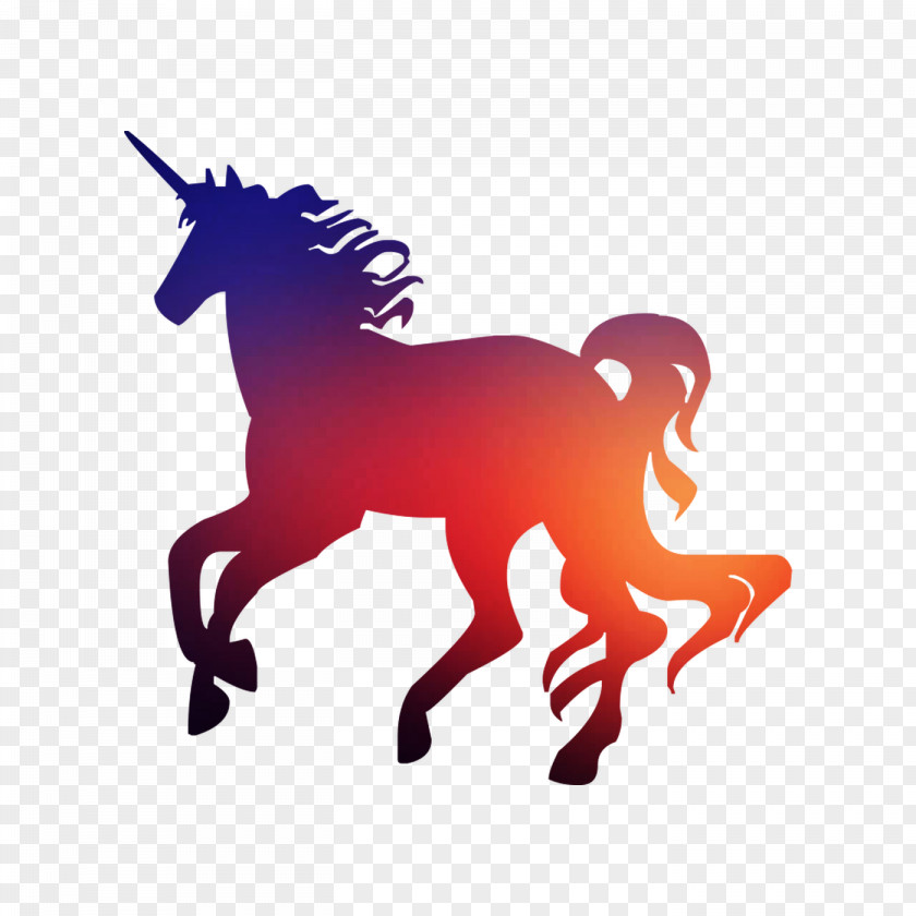 Mustang Unicorn Pack Animal Clip Art Silhouette PNG