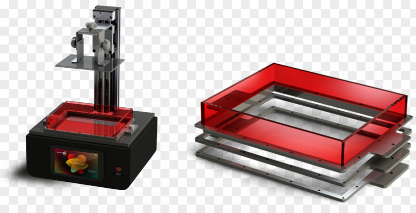 Printer 3D Printing Stereolithography Photopolymer Printers PNG