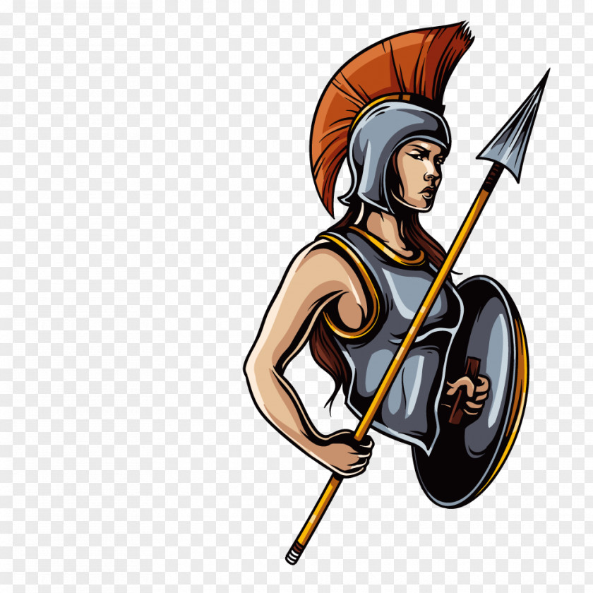 Spear And Shield Guards Ares Greek Mythology The Gods Goddesses Of Olympus Twelve Olympians PNG