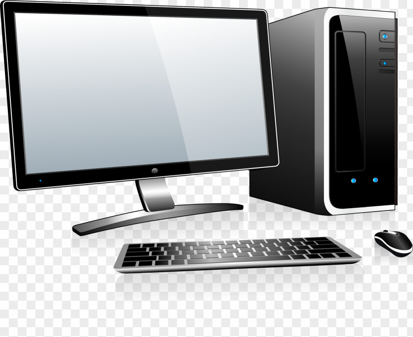 Black Digital Computer Case Mouse 3D Graphics PNG
