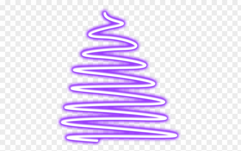 Christmas Tree Line Font PNG