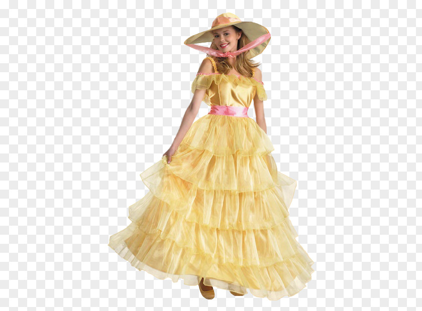 Dress Halloween Costume Suit Southern Belle PNG