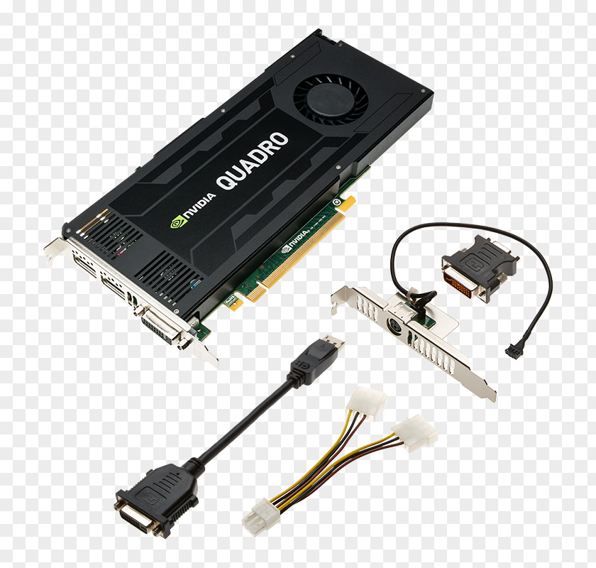 Graphics Cards Video Adapters & NVIDIA Quadro K620 K4200 K4000 PNG