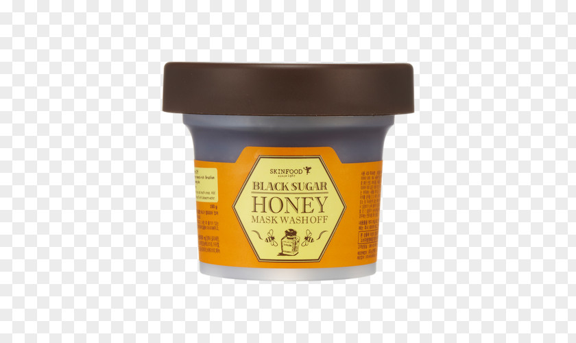 Mask Skinfood ​Black Sugar Honey Wash Off Black Skin Food PNG