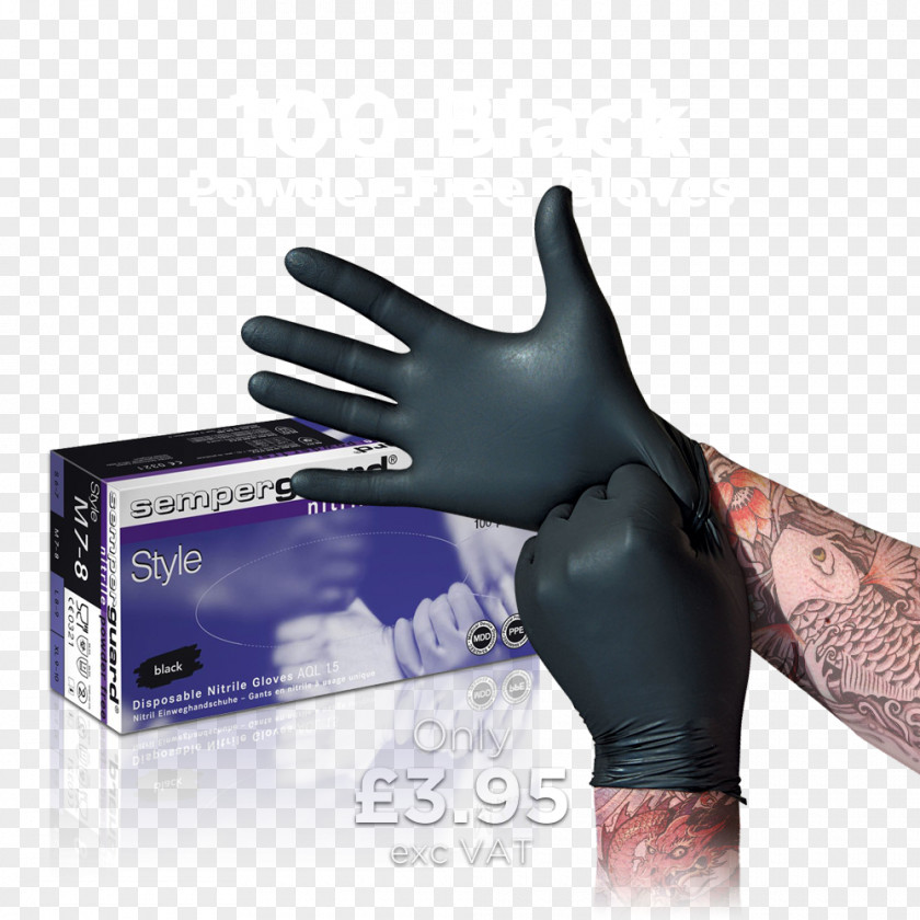 Rollup Template Nitrile Rubber Medical Glove Material PNG