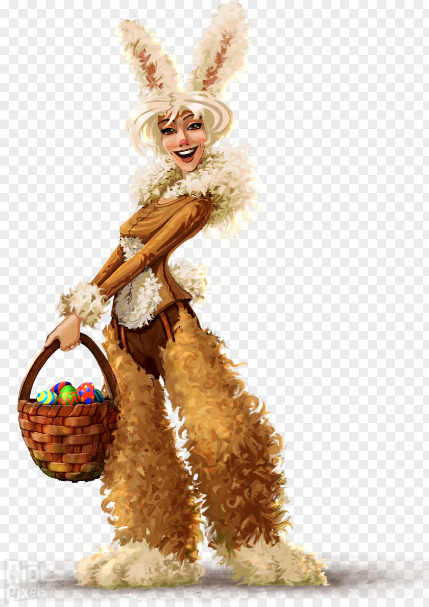 Settlers Chocolate Bunny Easter Egg Background PNG