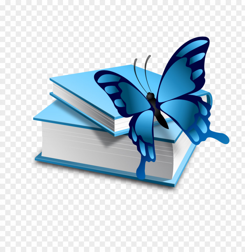 Blue Books Book Icon PNG