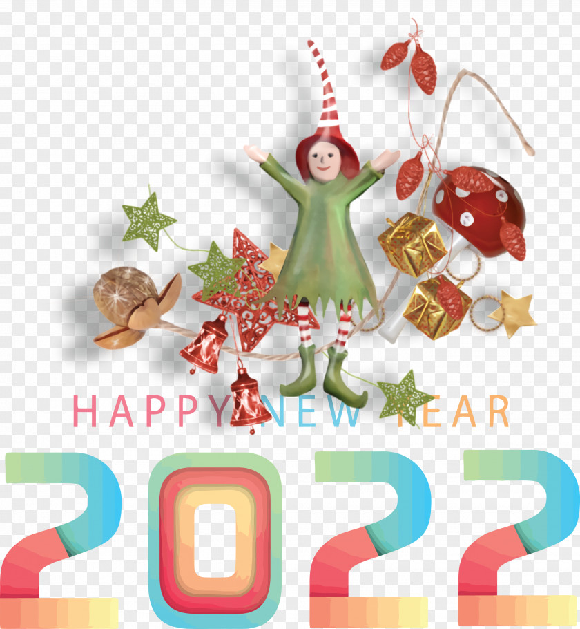 Happy 2022 New Year PNG