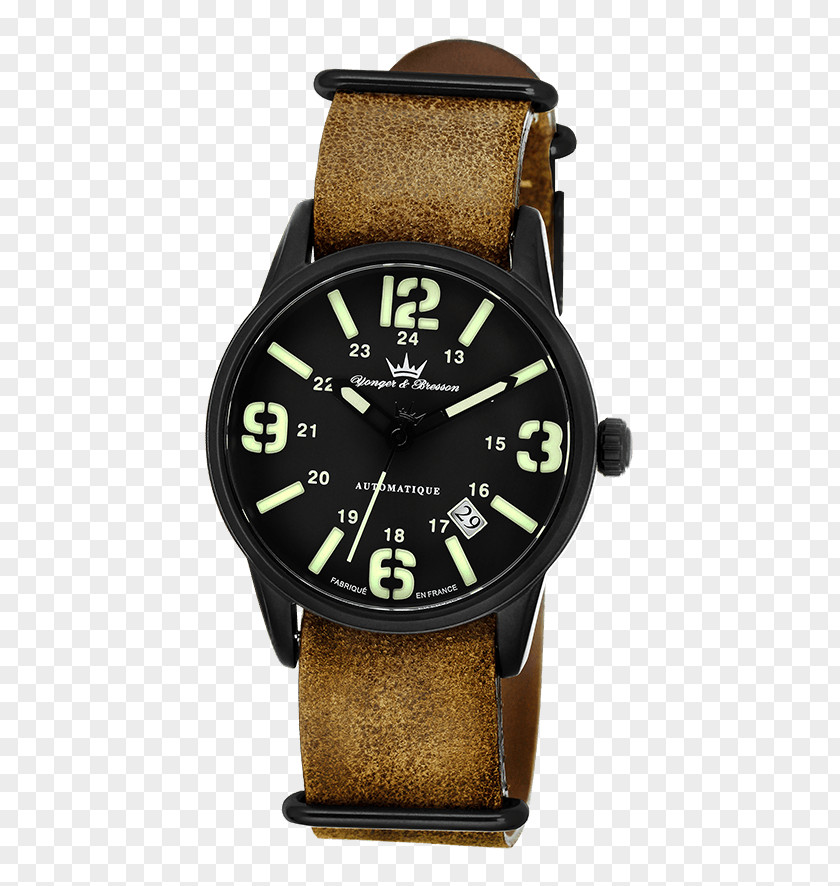 Watch Yonger & Bresson Automatic Clock Analog PNG
