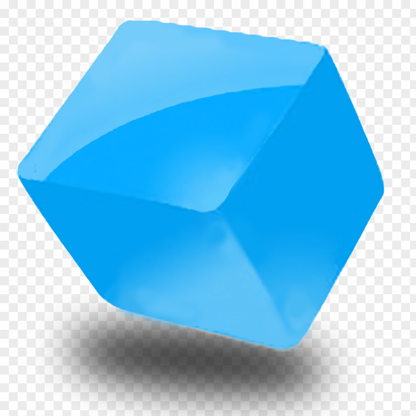 Ice Block Line Angle Turquoise PNG