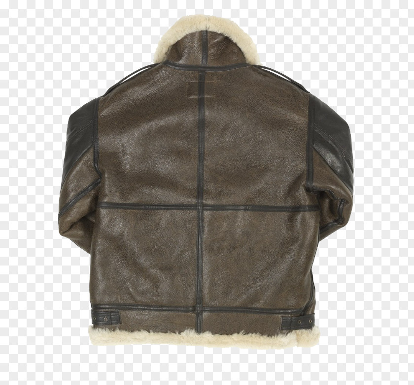 Jacket Leather G-1 Military Flight Hood PNG