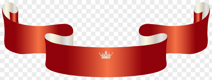 Red Crown Cliparts Banner Advertising Clip Art PNG