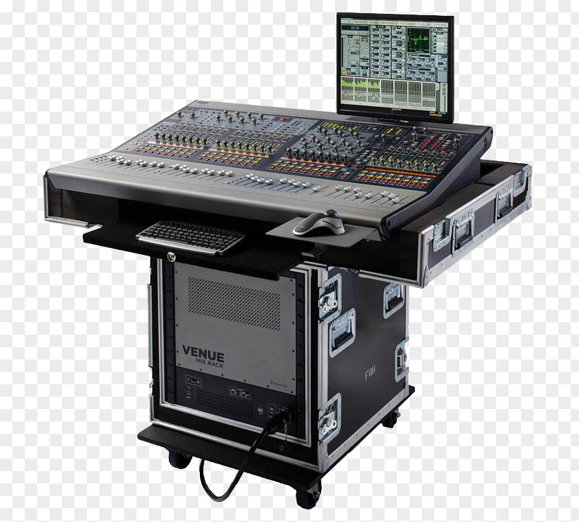 System Console Venue Mix Rack Profile Audio Mixers Digidesign PNG