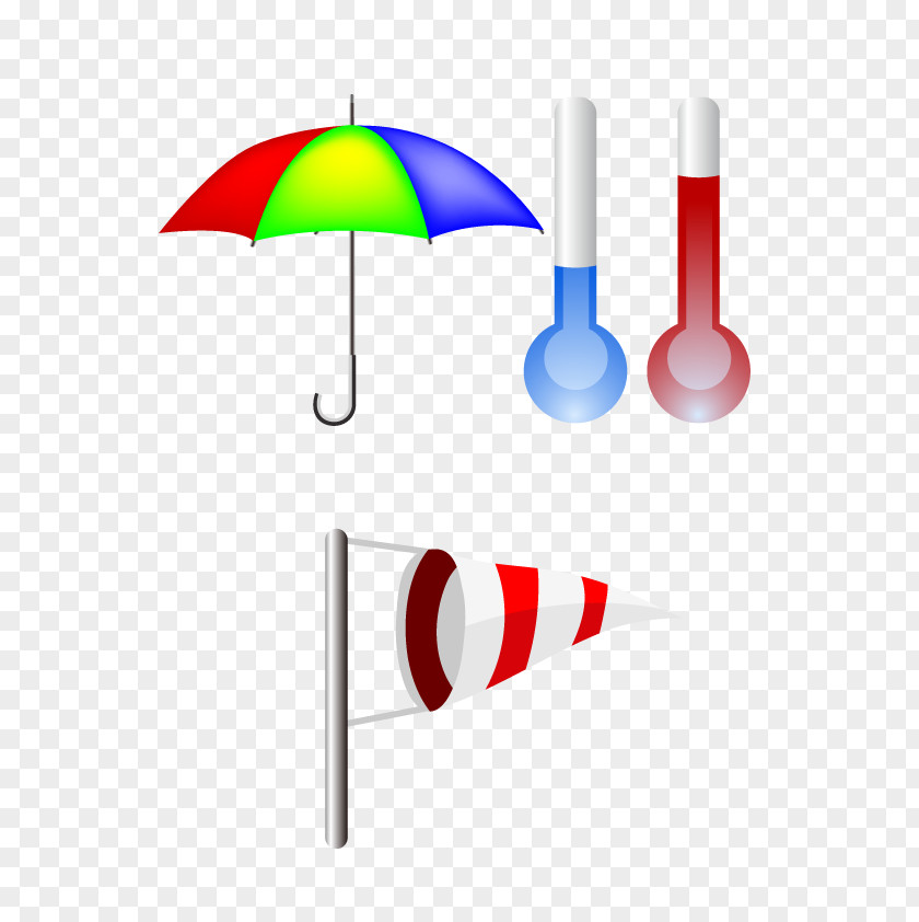 Umbrella Weather Forecast Vane Forecasting Rain Wind PNG