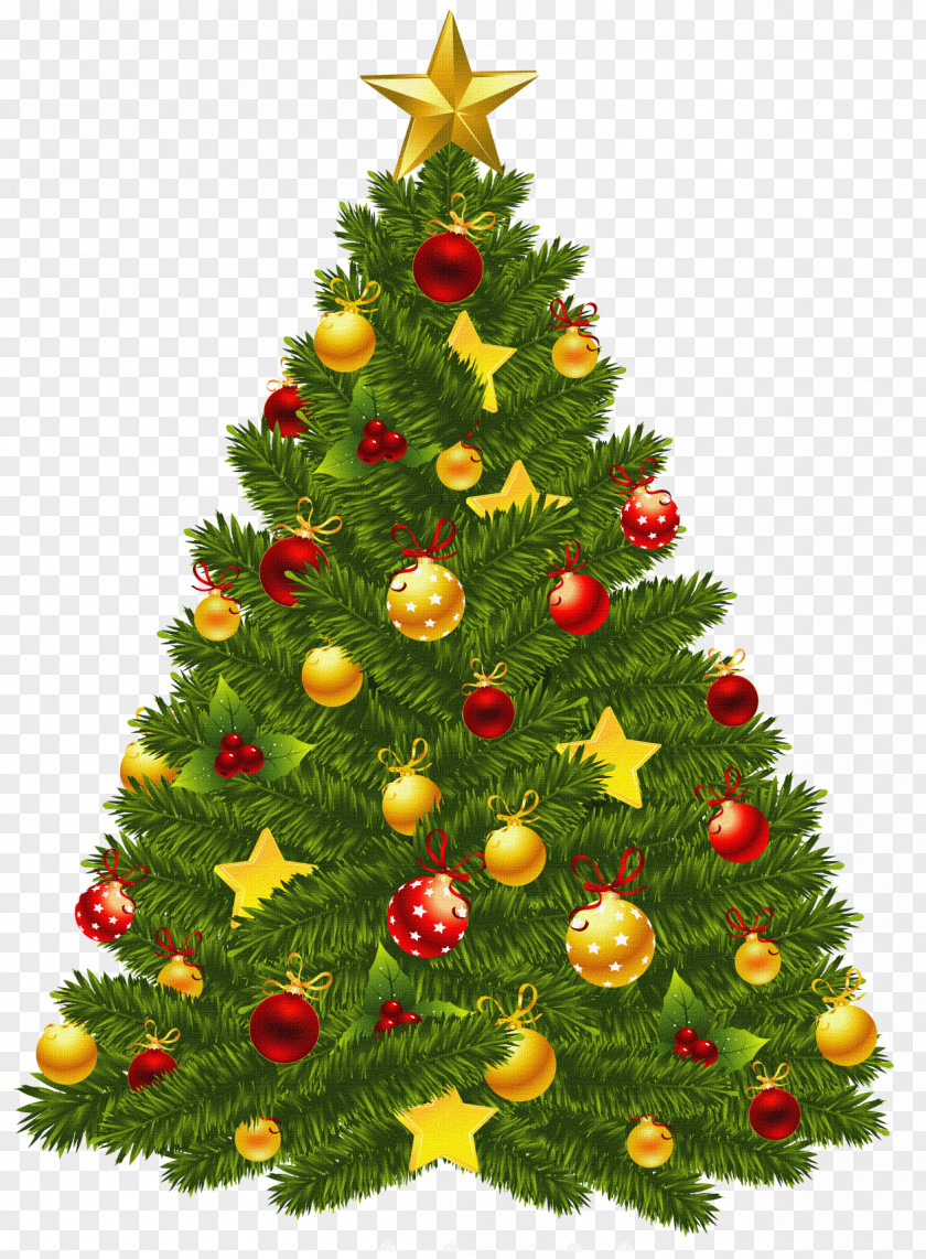 Christmas Night Background Tree Ornament Clip Art PNG