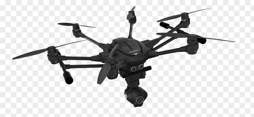 Corporate Image Yuneec International Typhoon H Draganflyer X6 Unmanned Aerial Vehicle 4K Resolution PNG