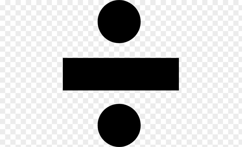 Divide Obelus Long Division Mathematics Multiplication Sign PNG