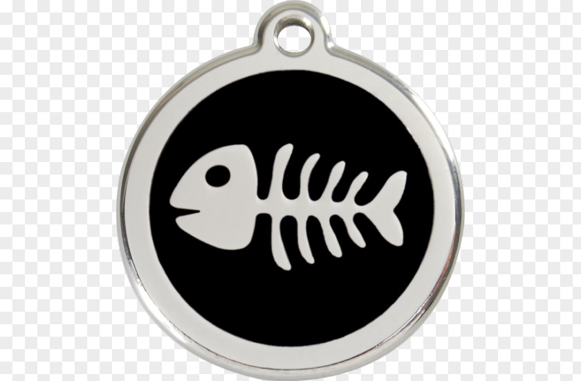 Fish Bone Cat Dog Dingo Pet Tag PNG