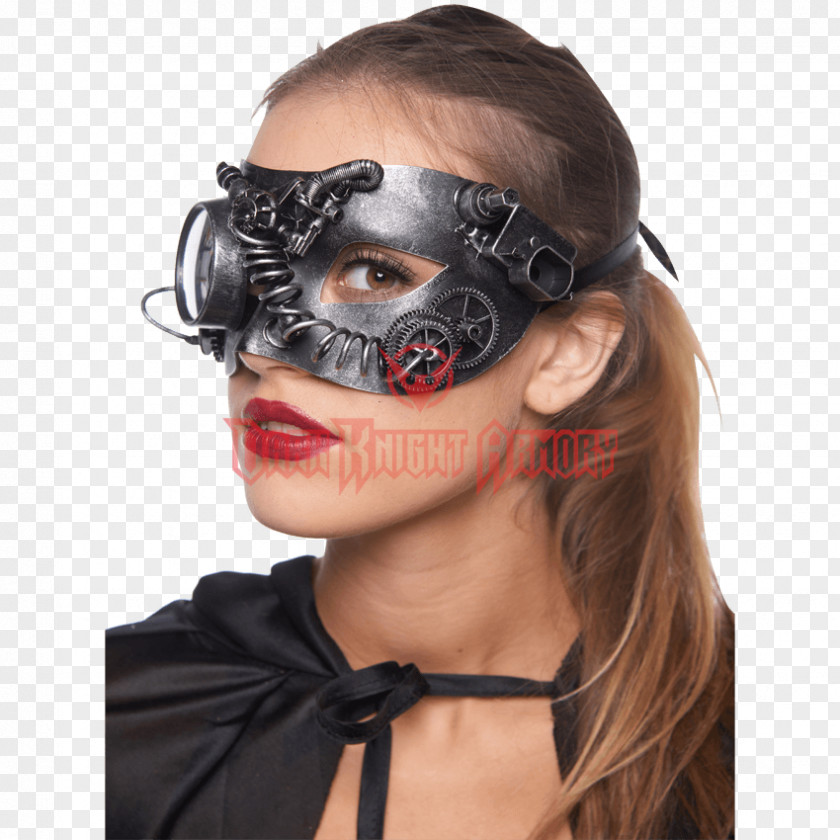 Monocle Steampunk Mask Masque Facebook PNG