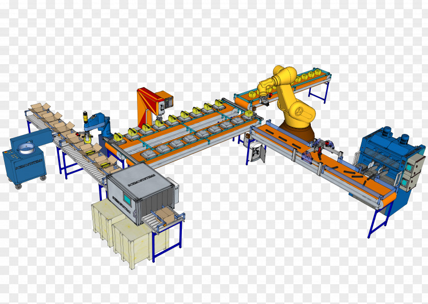 Oy Scemo Cells And Robots Automation Machine Manufacturing PNG