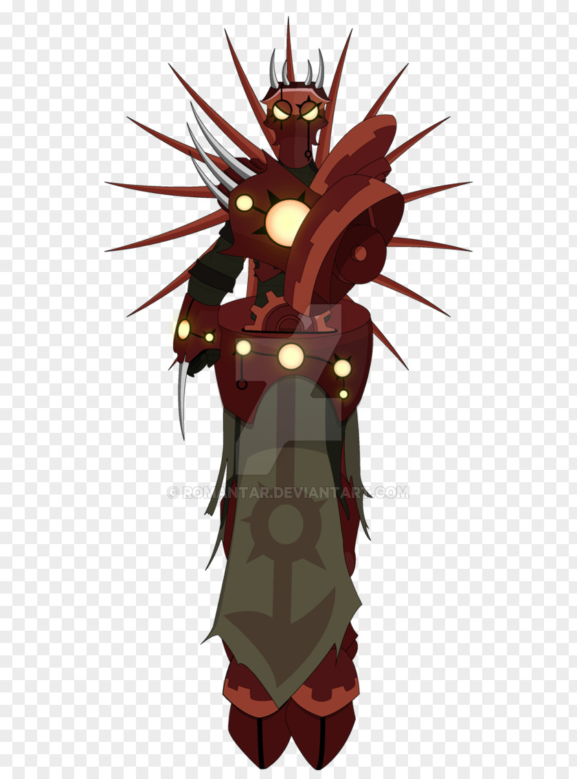 This Nox Wakfu Cartoon Demon Armour PNG