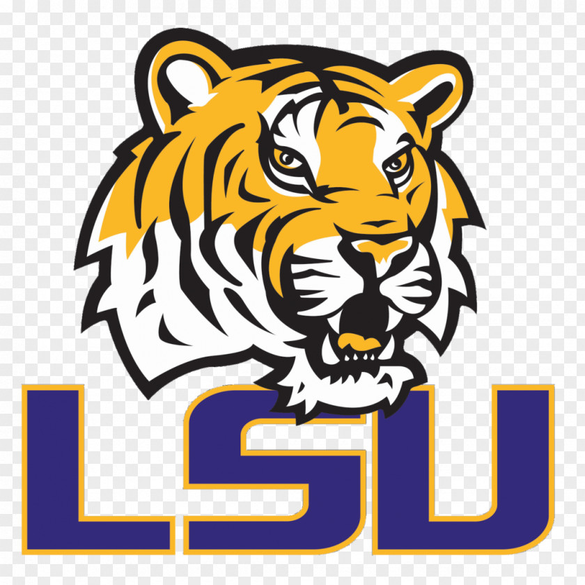 TIGER VECTOR LSU Tigers Football Louisiana State University Southeastern Conference Women's Soccer Alabama Crimson Tide PNG
