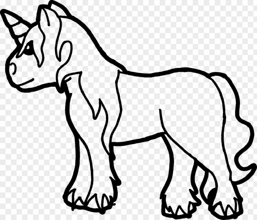 Unicorn Coloring Book Drawing Clip Art PNG