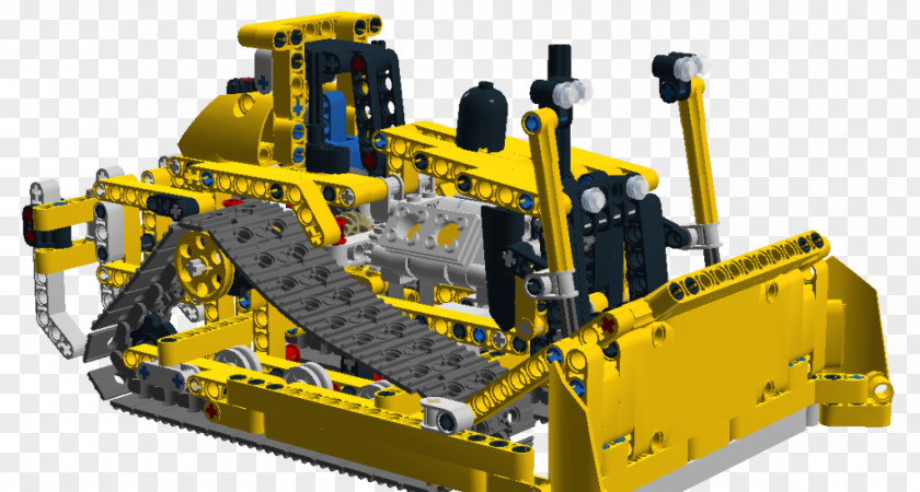 Bulldozer Lego Technic Digital Designer Toy PNG
