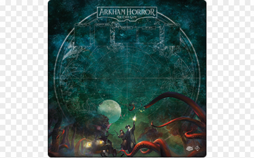 Arkham Horror Lcg Horror: The Card Game War Fantasy Flight Games Countless Terrors 4-Player Playmat PNG
