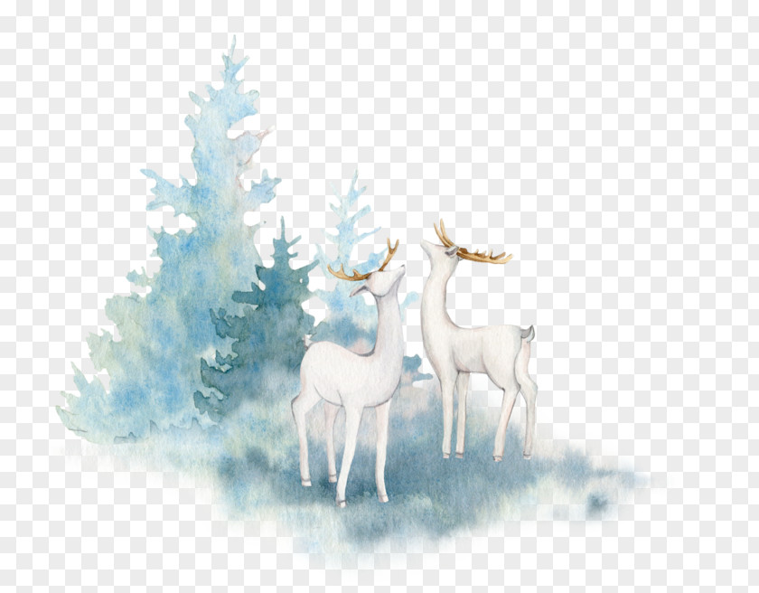 Art Pine Christmas And New Year Background PNG