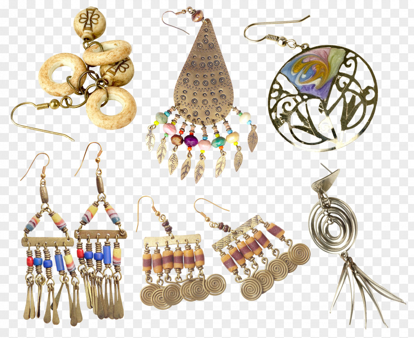 Design Earring Ornament Clip Art PNG