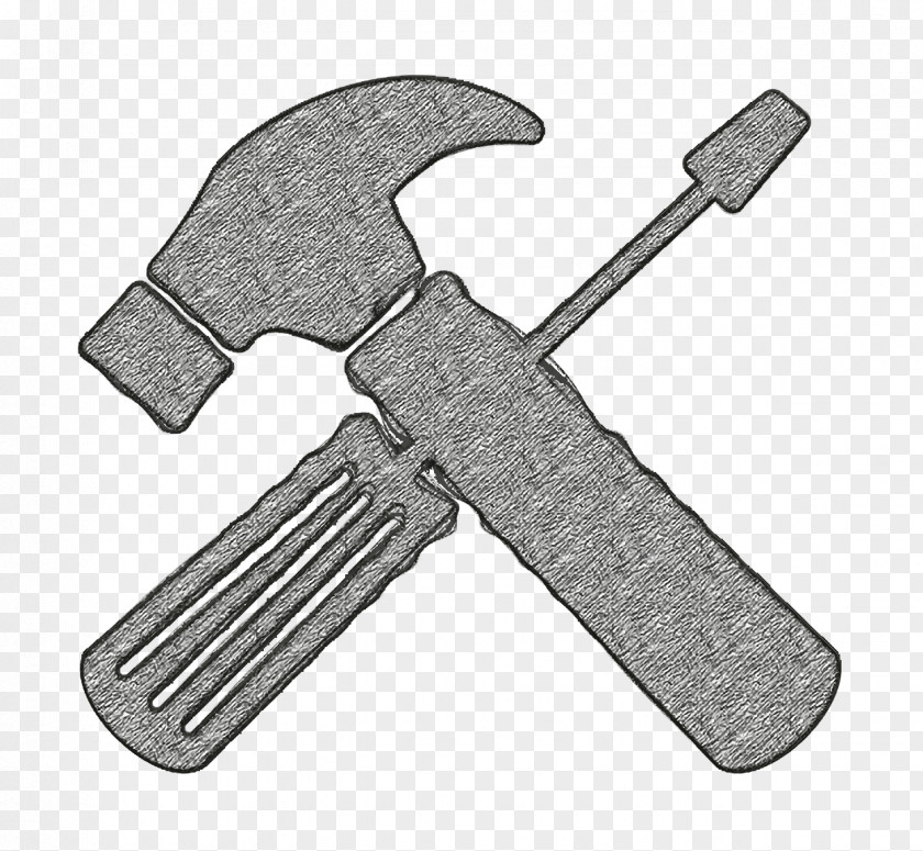 Do It Yourself Filled Icon Repair Tools Cross PNG