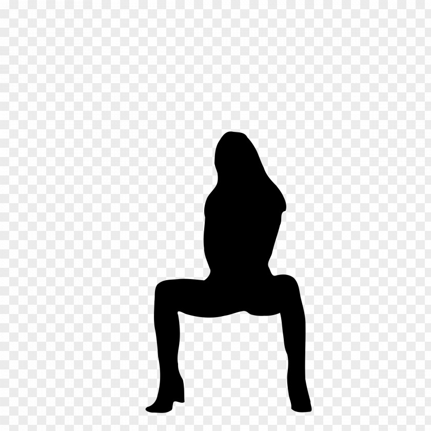 Silhouette Human Body Woman Clip Art PNG