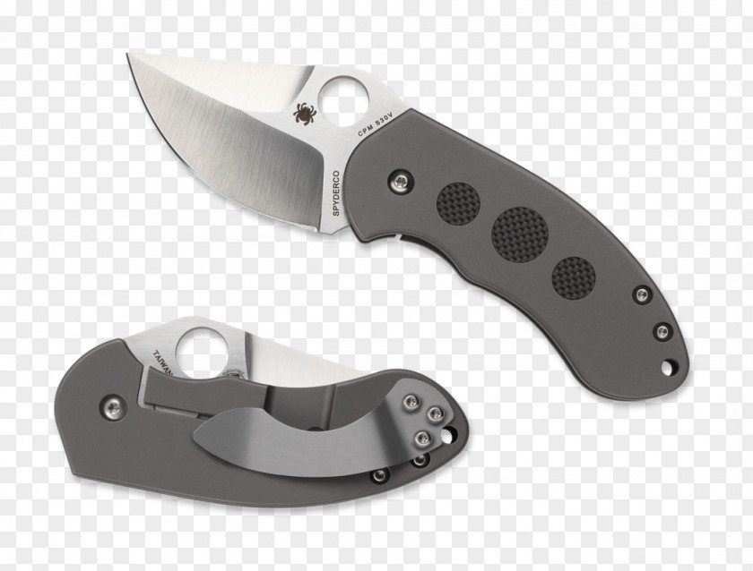 Spyderco Techno Utility Knives Pocketknife Hunting & Survival PNG