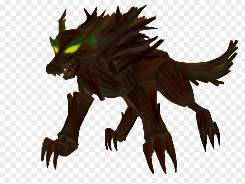 Werwolf Reptile Demon PNG