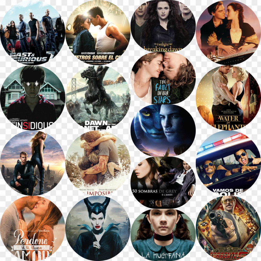 Collage Film Poster Photography Art PNG