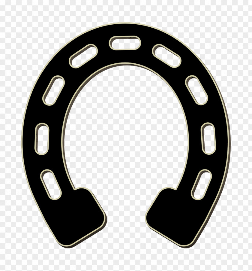 Horses 3 Icon Horseshoe Variant With Long Holes Shapes PNG