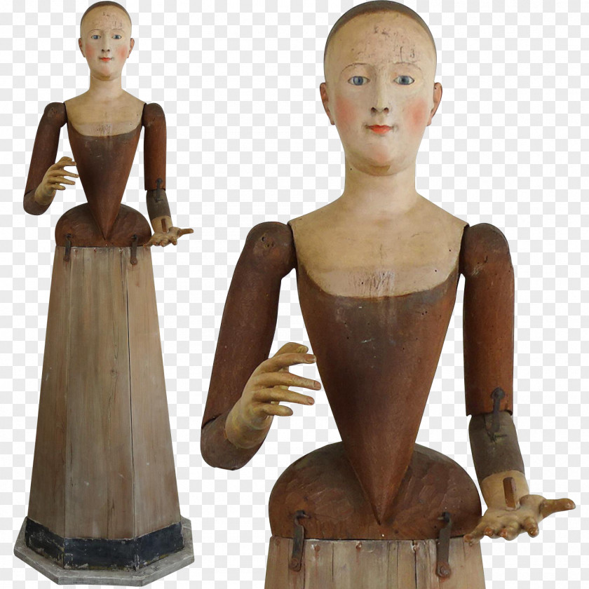 Mannequin 18th Century Doll 1700s Figurine PNG
