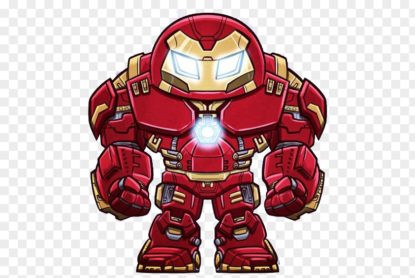 Q Version Of Iron Man Hulkbusters Vision Ultron PNG