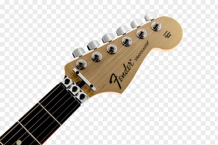 Sunburst Fender Stratocaster Fingerboard Neck Guitar Floyd Rose PNG