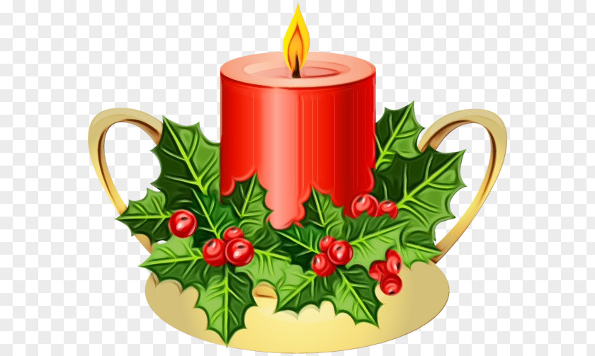 Teacup Christmas Decoration PNG