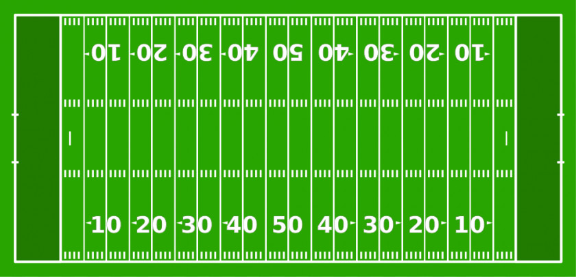 Yard Line Cliparts American Football Field End Zone Gridiron Hash Marks PNG