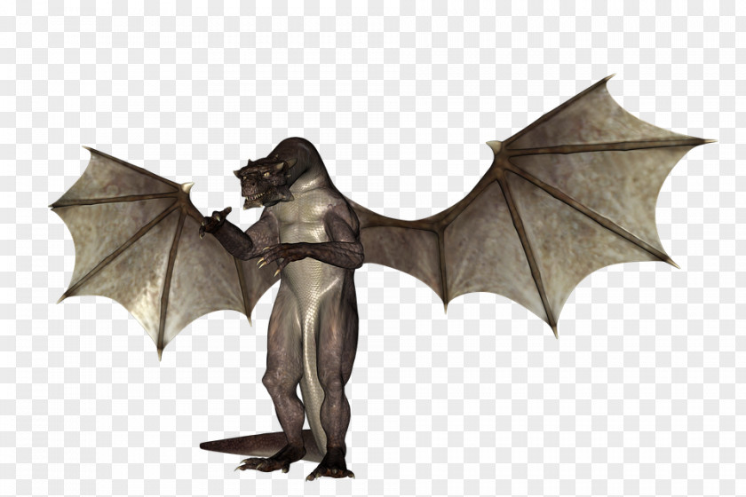 3D Bat Dragon Fairy Tale Pixabay Illustration PNG