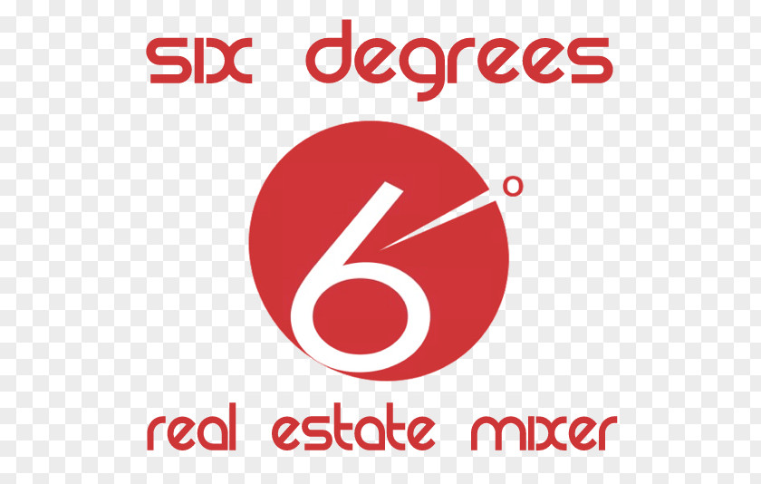 Degrees SixDegrees.com Real Estate Mixer Social Media Logo Landing Page PNG