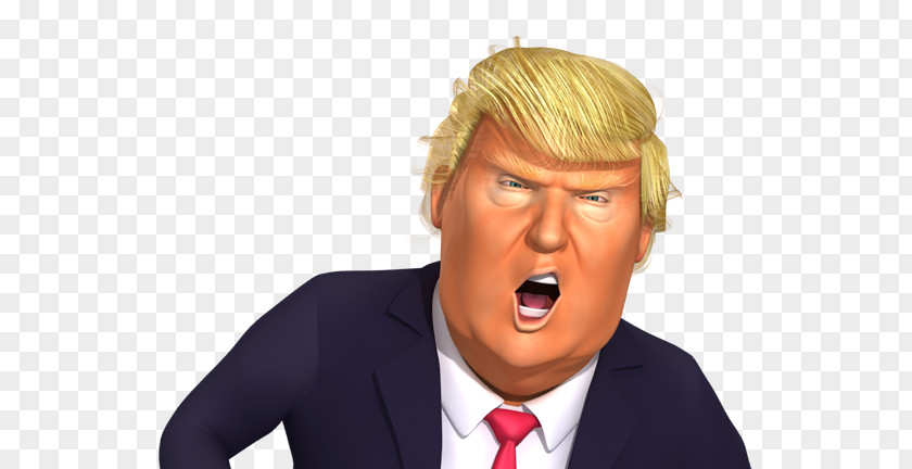 Donald Trump Caricature Presidency Of The World As It Is Cartoon PNG