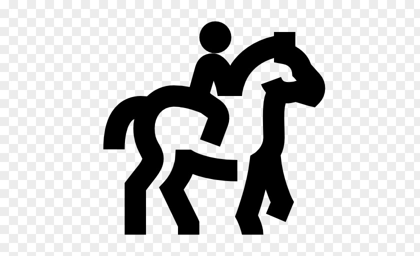 Horse Riding Equestrian Font PNG